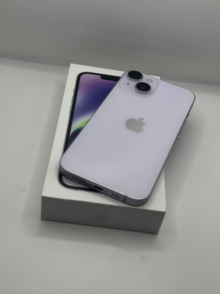 image for PRISTINE: Apple iPhone 14, 128gb, Purple (UNLOCKED)