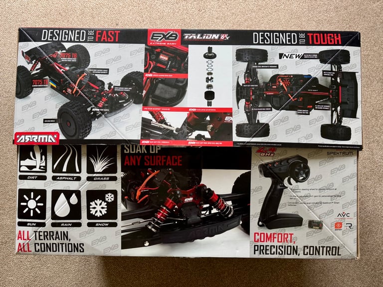 Arrma Talion 6S 1/8 extreme RC car