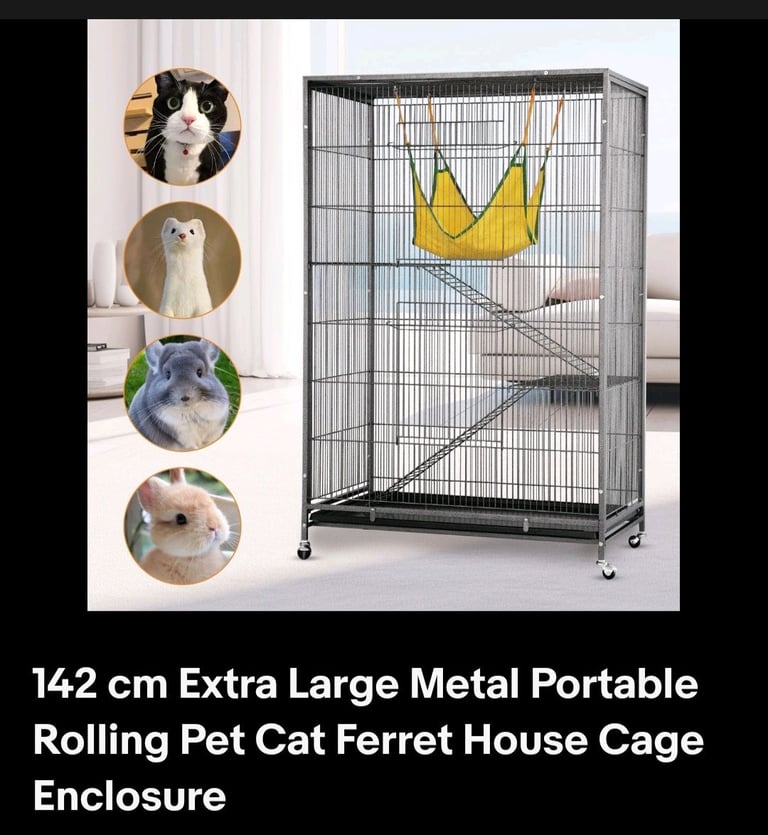 Rat cage and accessories 