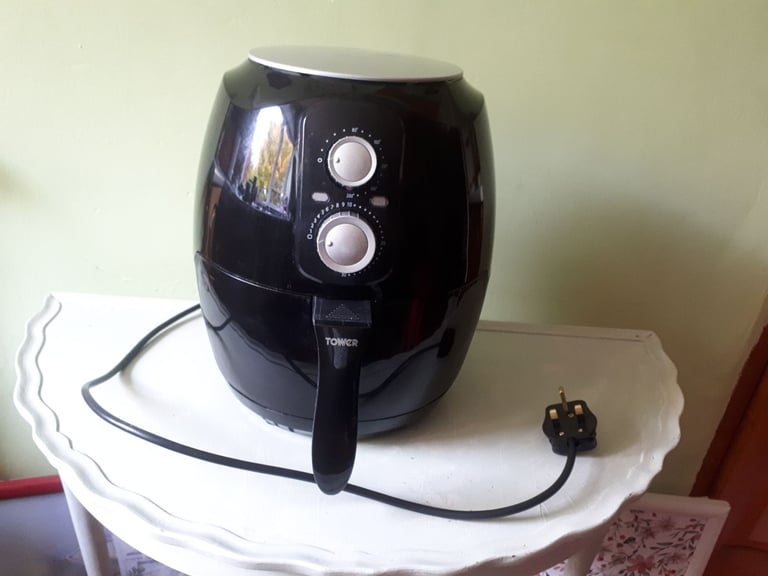 image for 'Tower 4L VORTX Manual Air Fryer, Black'