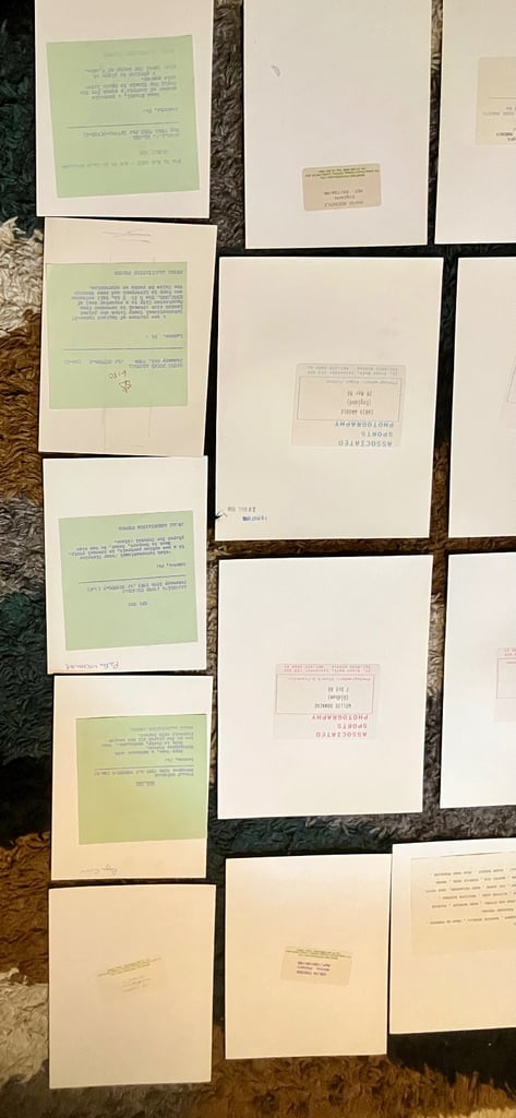 Original press photos - football 