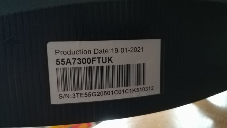 Hisense 55 inch 4K SMART TV