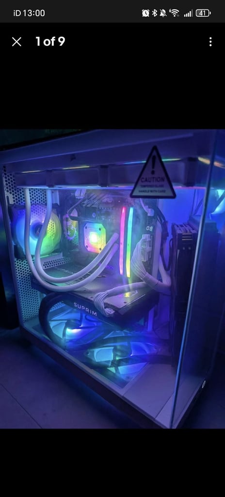 HIGH END GAMUNG PC -  Ryzen 9 7800x3d 32GB G.Skill RAM 1200w PSU