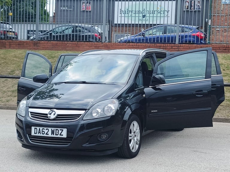 2012 Vauxhall Zafira 1.6 16V Design Euro 5 5dr (SNav) MPV Petrol Manual