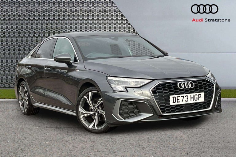  Audi A3 30 TFSI S Line 4dr S Tronic Saloon Petrol Automatic