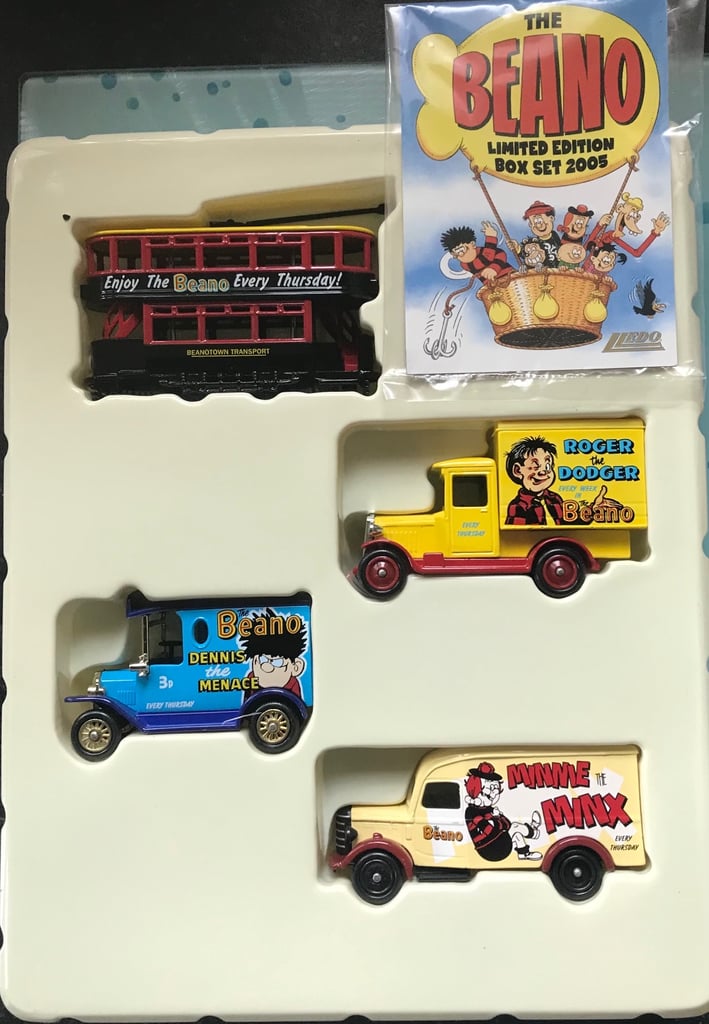 image for Limited edition Beano & Dandy comic cars
