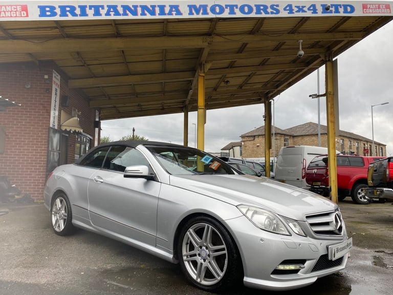 2013 Mercedes-Benz E-Class E220 CDI BlueEFFICIENCY Sport 2dr Tip Auto CONVERTIBLE Diesel Automatic