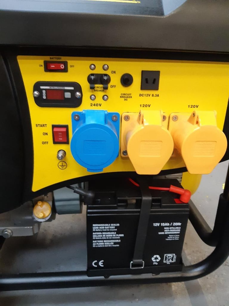 Champion CPG6500E2 5500W Frame Type Petrol Generator, Drumaness, Ballynahinch