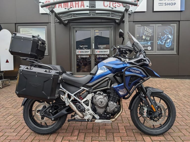 TRIUMPH TIGER 1200 GT PRO 2022 - 3PC EXP LUGGAGE - HEATED SEAT - ENGINE BARS