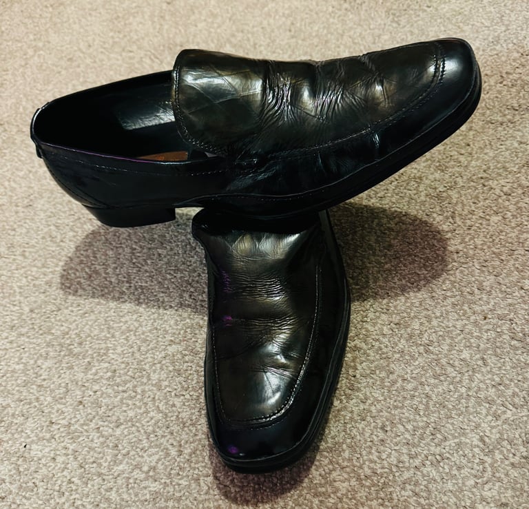 image for Italian Shoes Sydney Andrew Brown Leather Shoes Size 43/44