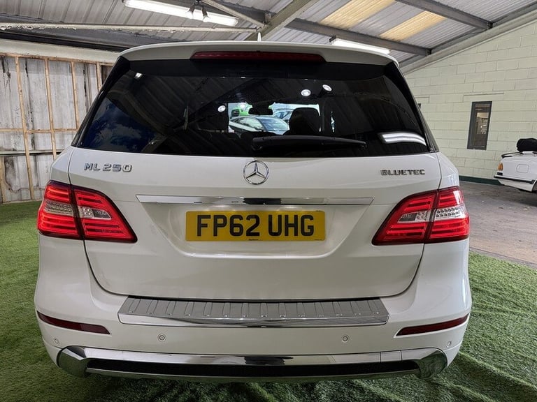 2012 Mercedes-Benz M-Class 2.1 ML250 BlueTEC Sport SUV 5dr Diesel G-Tronic 4WD Euro 6 (s/s) (204 ...