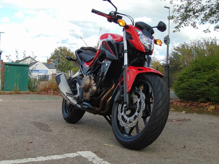 Honda CB500 FA-G 2016 Superb Naked A2 compliant roadster little use 4137 miles