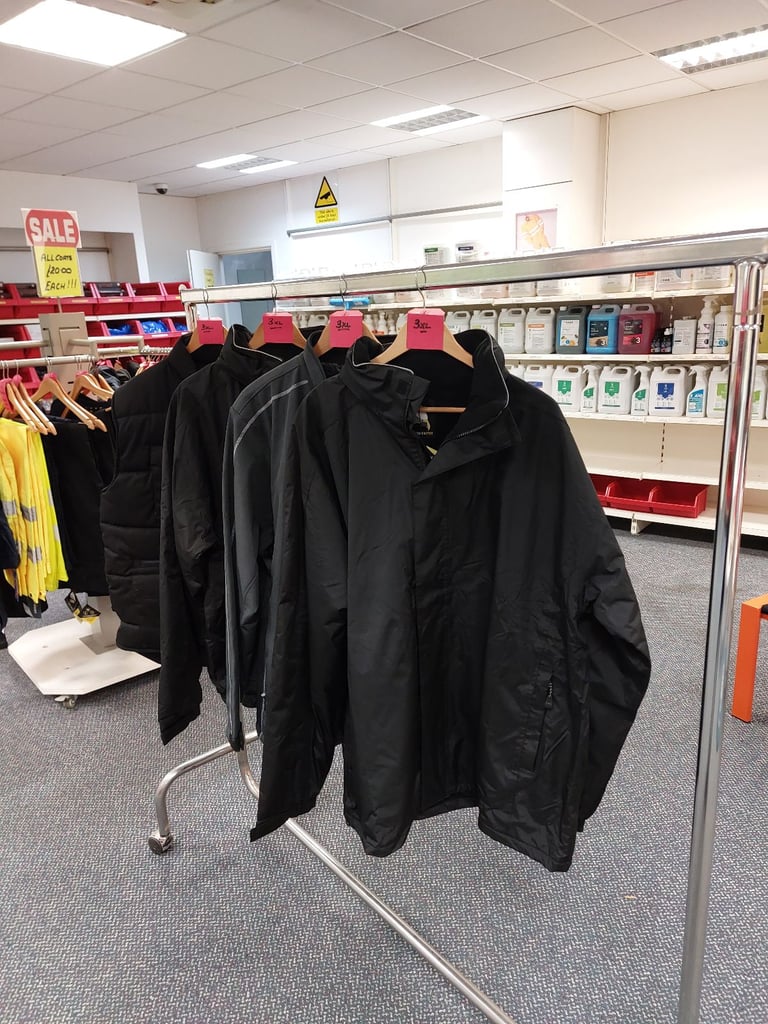 image for 4 X 3XL COATS NEW AND UNWORN.