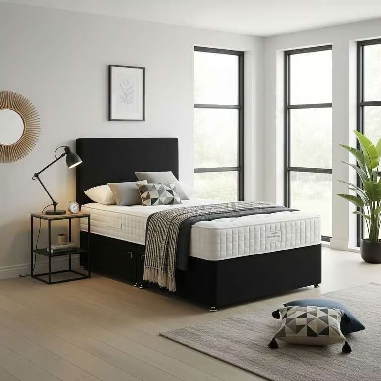 King Size Bed with Free Mattress – Same Day Delivery Service - SINGLE , DOUBLE , SMall Double 