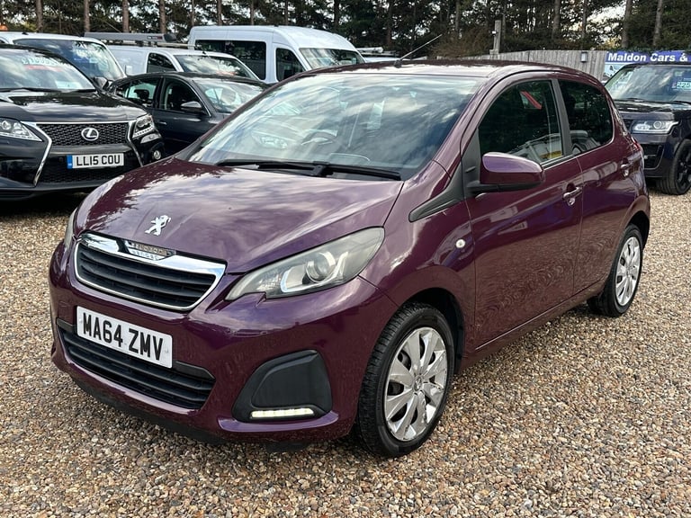 2014 Peugeot 108 1.0 VTi Active 2 Tronic Euro 5 5dr Euro 5 HATCHBACK Petrol Automatic