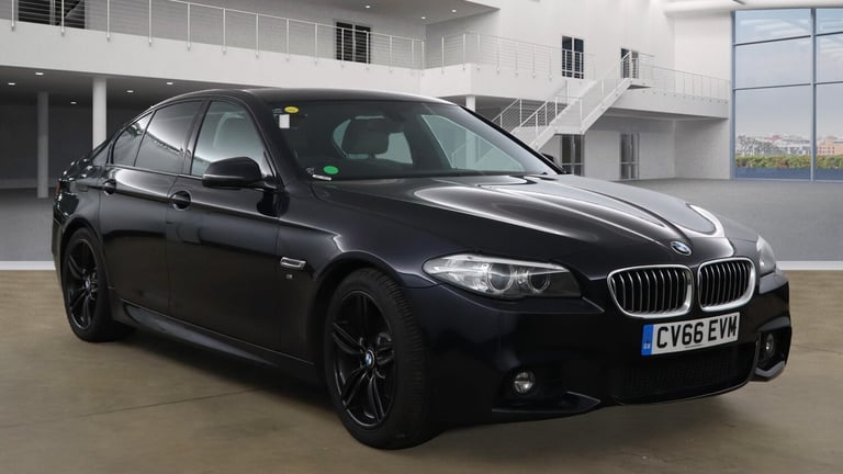 2016 BMW 5 Series 520d [190] M Sport 4dr Step Auto, Euro 6 , No VAT SALOON Diesel Automatic