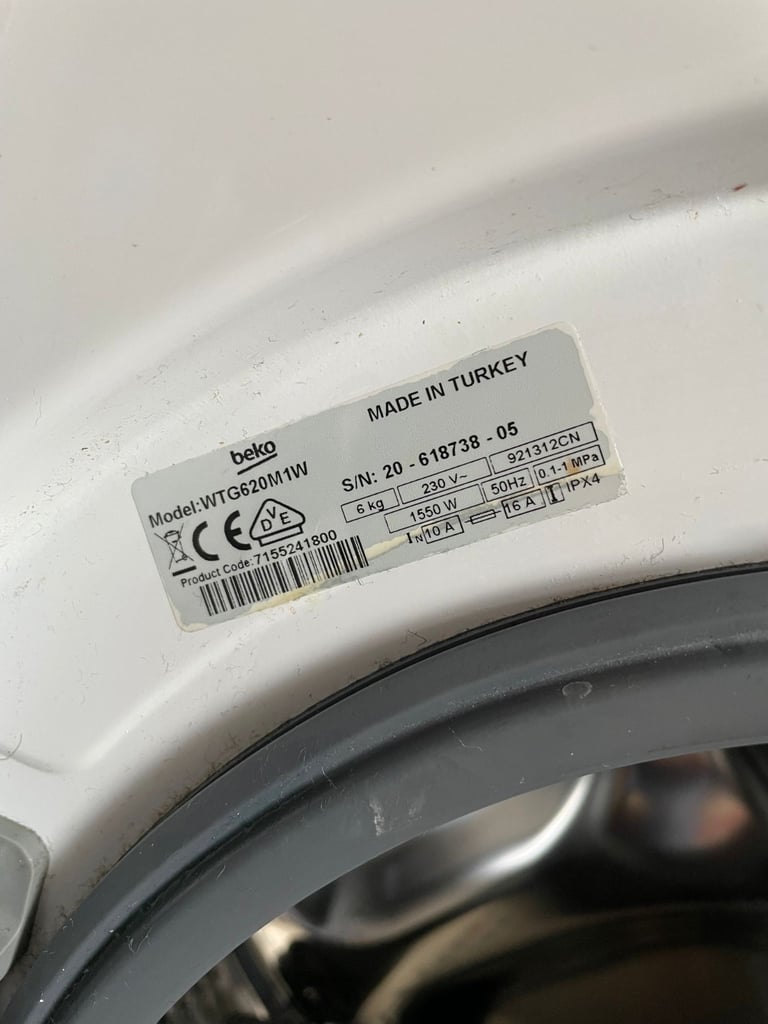 Beko Slimline Washing Machine (6kg)
