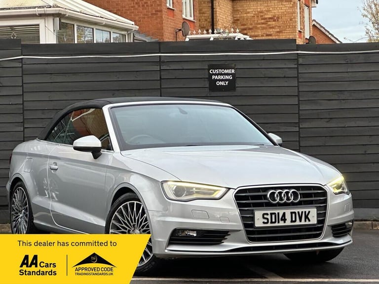 2014 Audi A3 Cabriolet 1.4 TFSI CoD Sport Euro 6 (s/s) 2dr CONVERTIBLE Petrol Manual