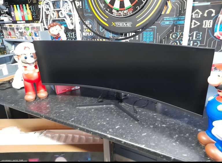 image for 49 inch ultra wide curved monitor