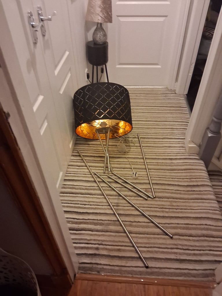 image for Tall free standing lamp