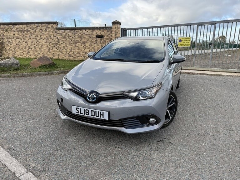 2018 Toyota Auris 1.8 Hybrid Design TSS 5dr CVT [Nav] HATCHBACK PETROL/ELECTRIC Automatic