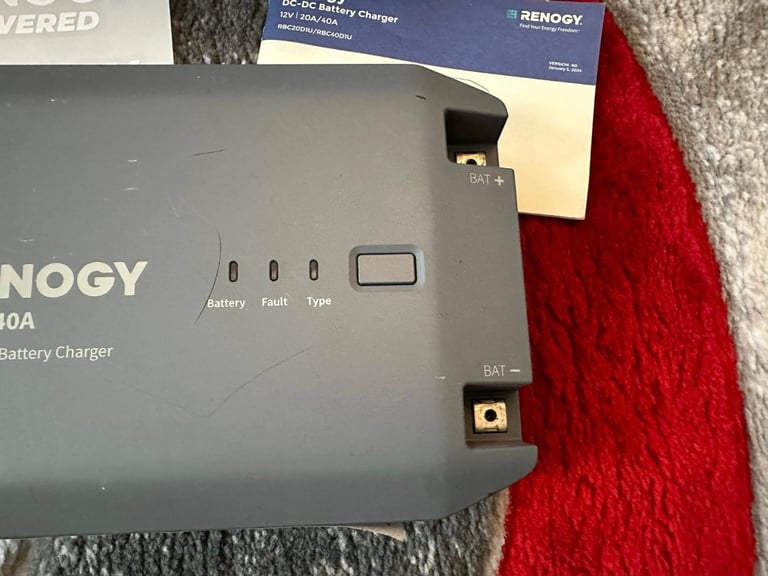 Renogy Dc to Dc Battery Charger 12v 40A