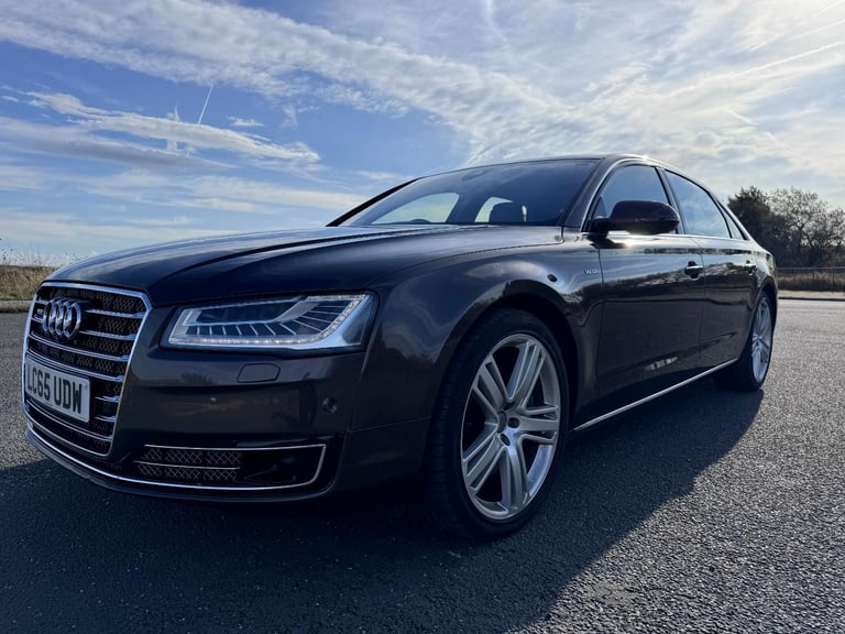 2015 Audi A8 LWB 6.3 W12. Ultimate Luxury Supersaloon. 47k. FSH. 500BHP.
