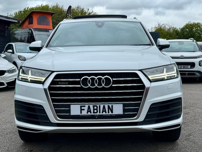 2016 Audi Q7 3.0 TDI V6 S Line Quattro **Pan Roof - Bose - Reverse Cam**