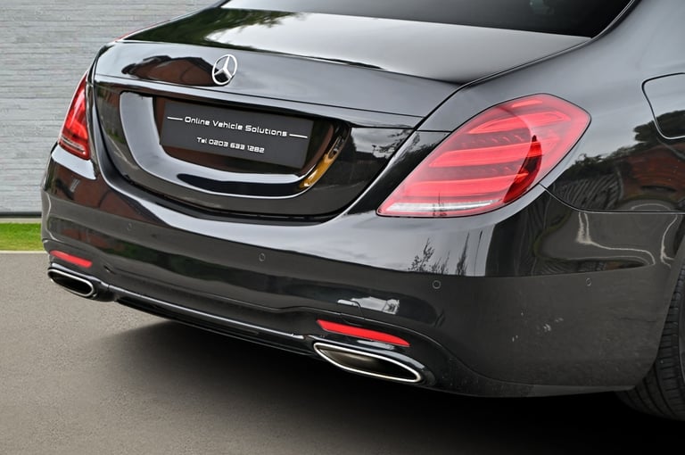 MERCEDES-BENZ S450 L AMG LINE 3.0 [EQ BOOST] MHEV 5DR SALOON 2018 [68] BLACK