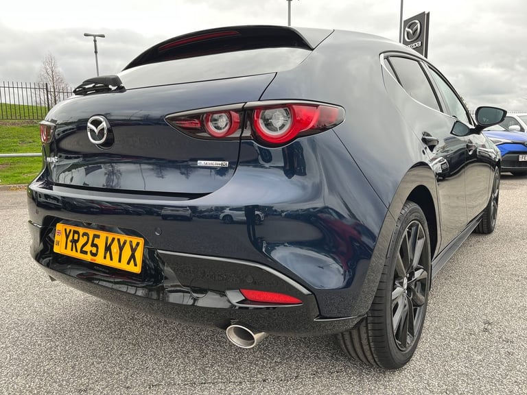 2025 Mazda Mazda3 2.0 e-Skyactiv X MHEV [186] Homura 5dr [Sunroof] Hatchback Manual