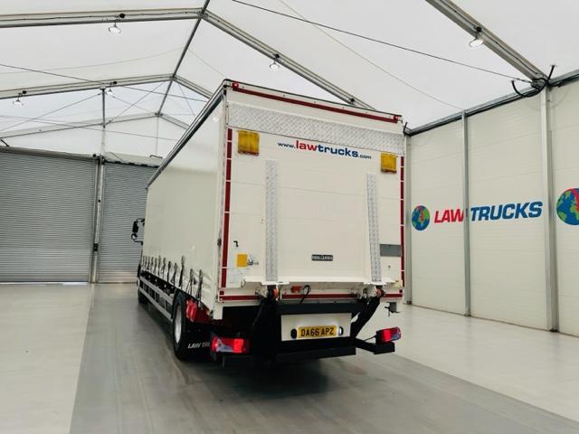 MAN TGM 18.250 Sleeper Cab Curtainsider  