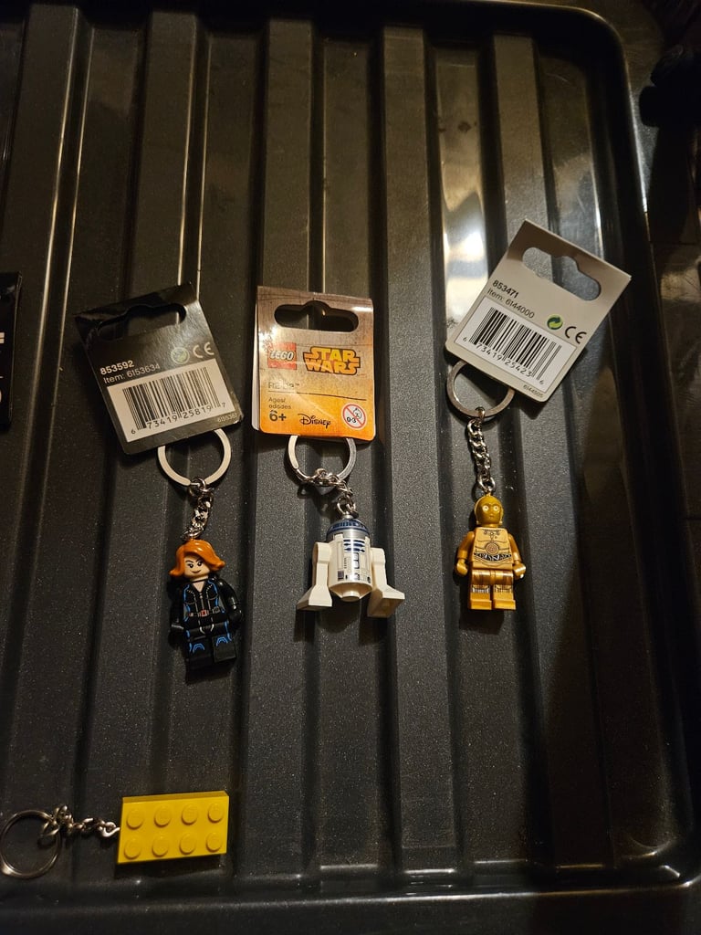 Lego keyrings