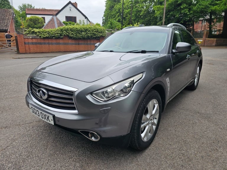 INFINITI FX 3.0d S AUTO FULL HISTORY 126K HEATED COOL SEATS A/C CRUISE SAT NAV  
