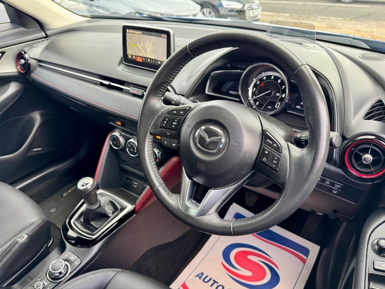 2017 Mazda CX-3 2.0 SKYACTIV-G Sport Nav Euro 6 (s/s) 5dr HATCHBACK Petrol Manual