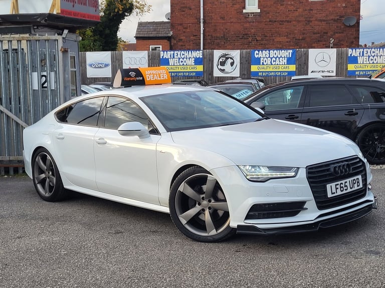 2015 Audi A7 3.0 TDI Quattro 272 Black Edition 5dr S Tronic TOP SPEC HATCHBACK Diesel Automatic