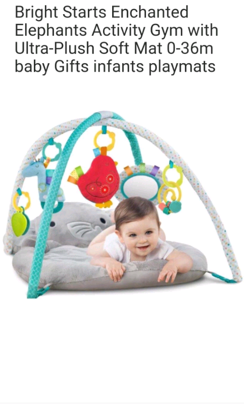 Enchanted elephants activity gym on sale