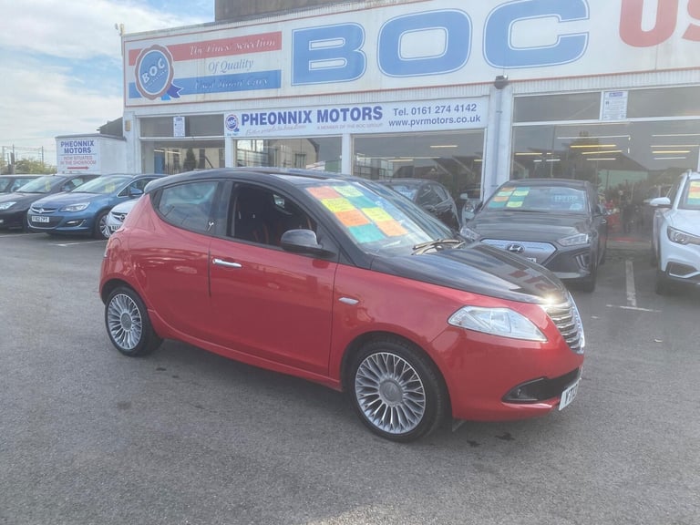 2013 Chrysler Ypsilon 1.2 Black and Red 5dr HATCHBACK PETROL Manual
