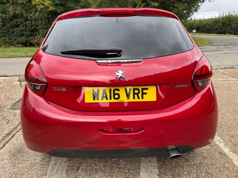 2016 Peugeot 208 1.2 Puretech Gt Line Hatchback HATCHBACK Petrol Manual