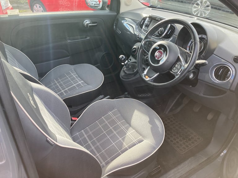 2017 Fiat 500 1.2 Lounge 3dr HATCHBACK Petrol Manual