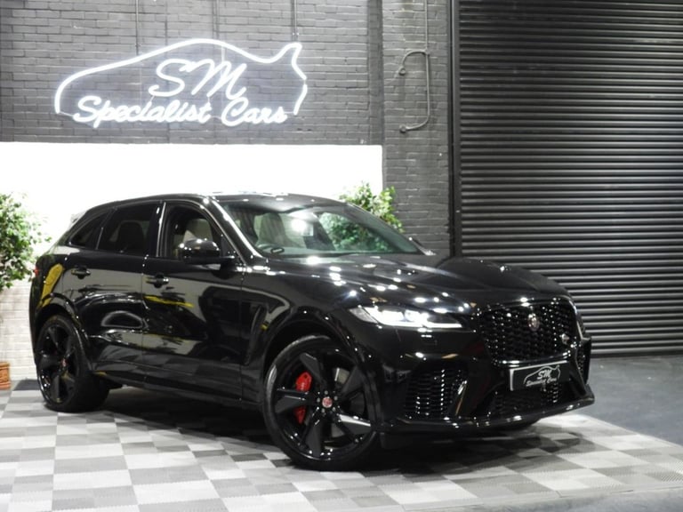 2023 23 JAGUAR F-PACE 5.0 P550 V8 SVR SUV 5DR PETROL QUICKSHIFT AWD EURO 6 (S/S)