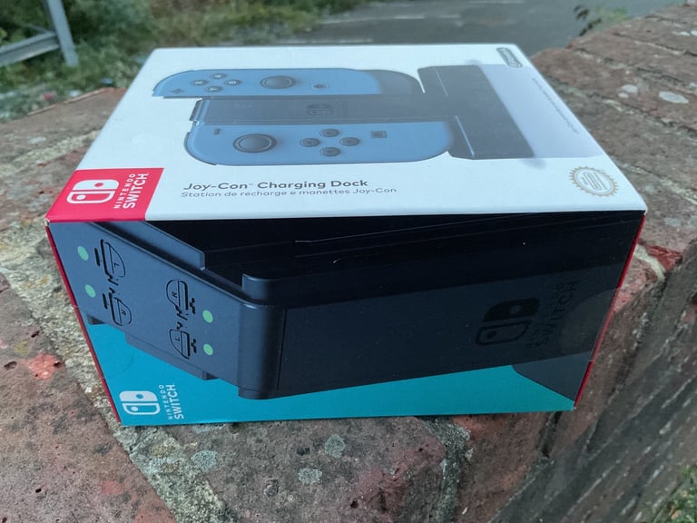 POWERA Joy-Con Charging Dock SUPER MARIO  ENHANCED WIRED CONTROLLER - New | Sealed