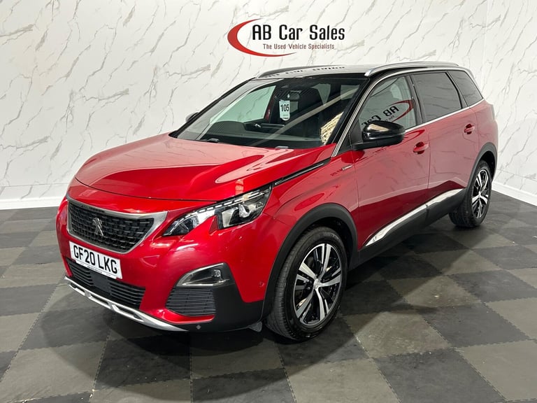 2020 Peugeot 5008 1.2 PureTech GT Line Euro 6 (s/s) 5dr HATCHBACK Petrol Manual