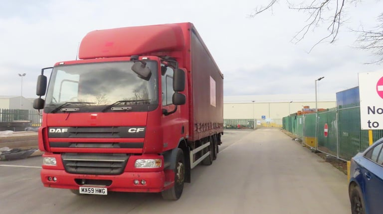 2009 DAF TRUCKS CF75 250 10 TYRES CURTAIN SIDDED TAILIFT 