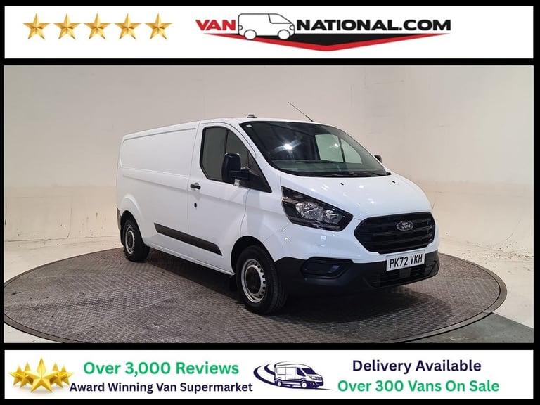 image for FORD TRANSIT CUSTOM 2.0 300 ECOBLUE LEADER P/V L2 H1 130 BHP LWB DIESEL