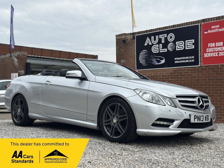 2013 Mercedes-Benz E-Class 2.1 E220 CDI BlueEfficiency Sport Cabriolet G-Tronic+ Euro 5 (s/s) 2dr...