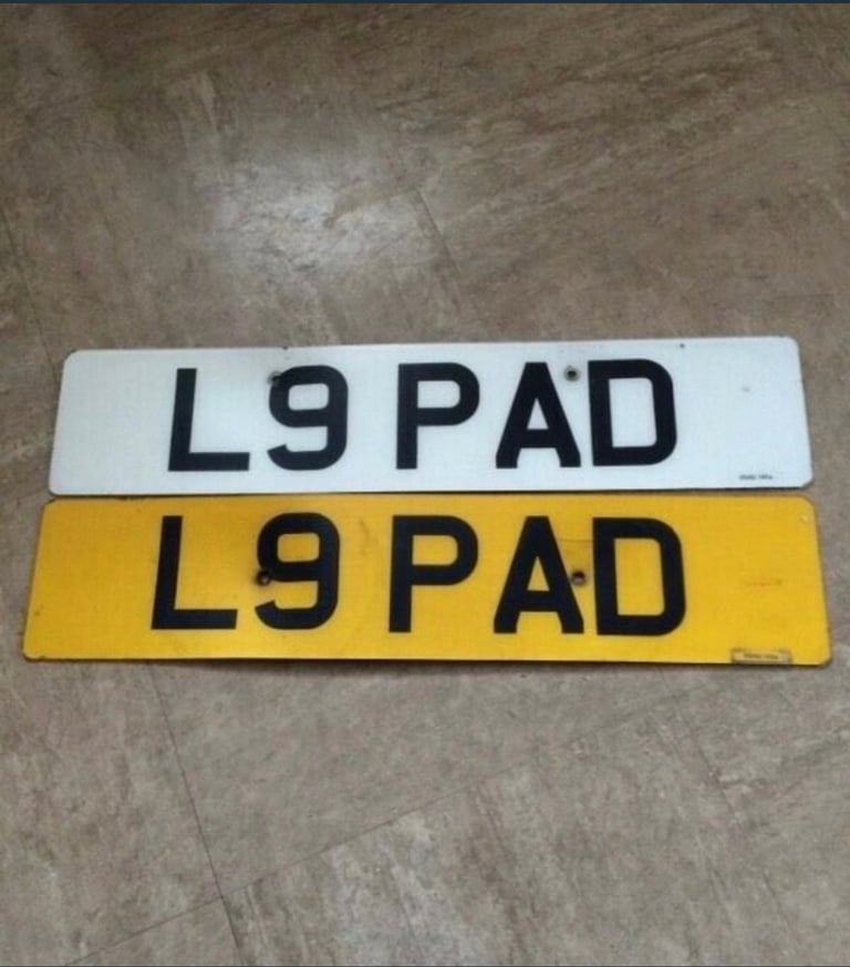 Private Number Plate For Sale L9 PAD Sensible Offer Invited No Silly Offer