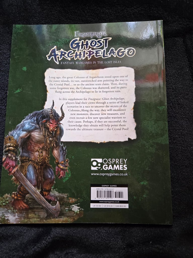 6 x Frostgrave dungeon Master Rule books