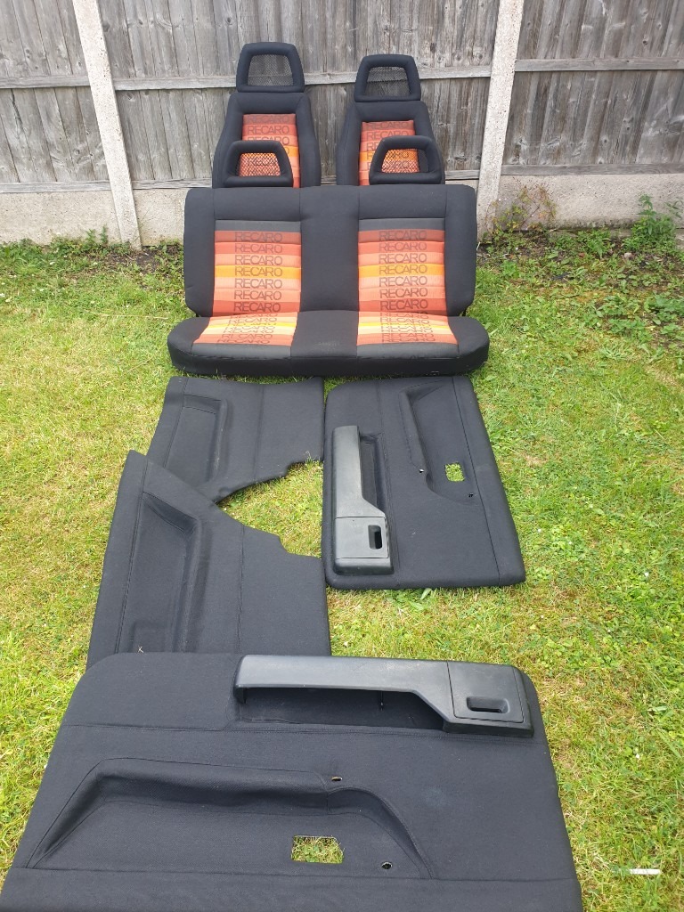 MK2 VW GOLF 3DR CUSTOM RECARO INTERIOR 