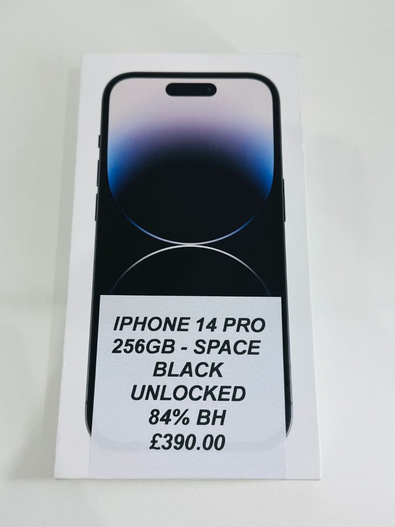 IPhone 14 Pro - 256GB - Space Black - Unlocked - Like New
