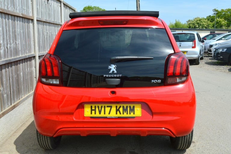 2017 Peugeot 108 1.2 PureTech Allure Top! Euro 6 5dr HATCHBACK Petrol Manual